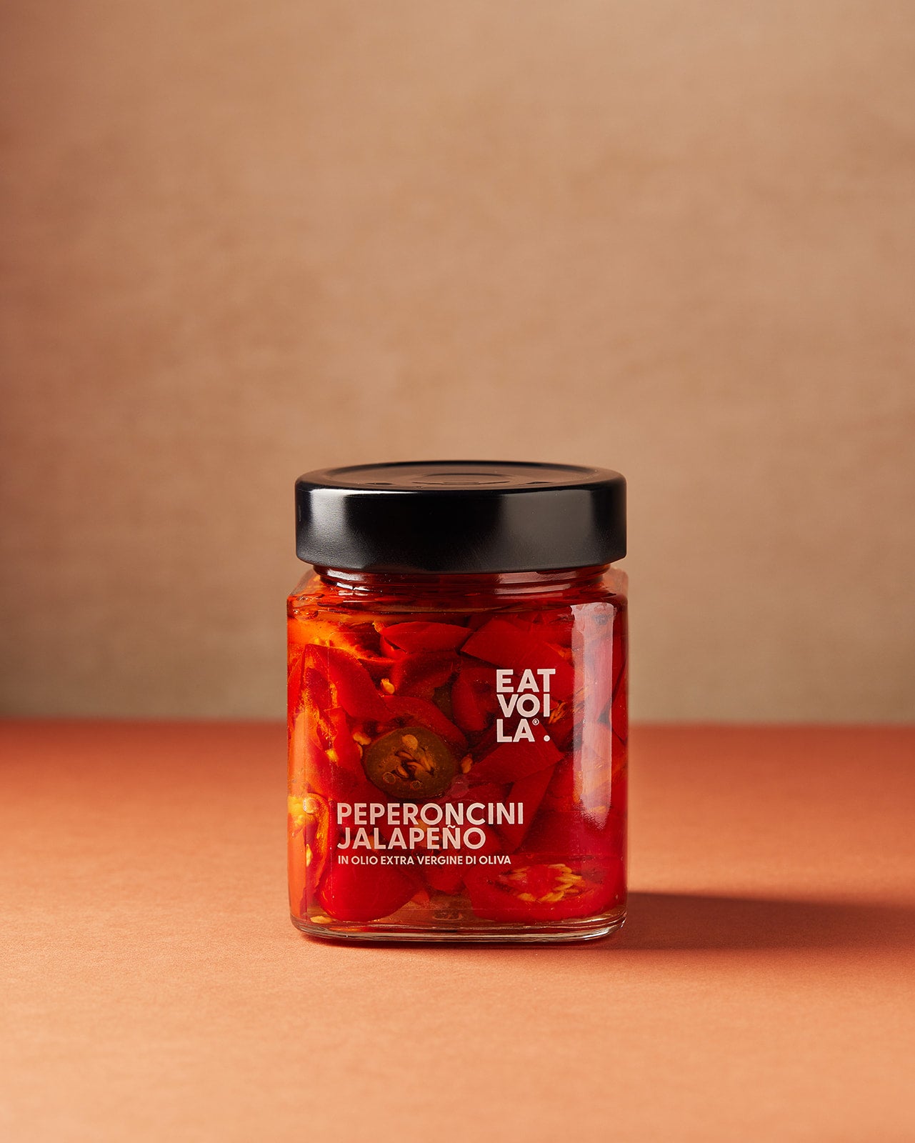 PEPERONCINI JALAPEÑO PICCANTI in olio extravergine di oliva
