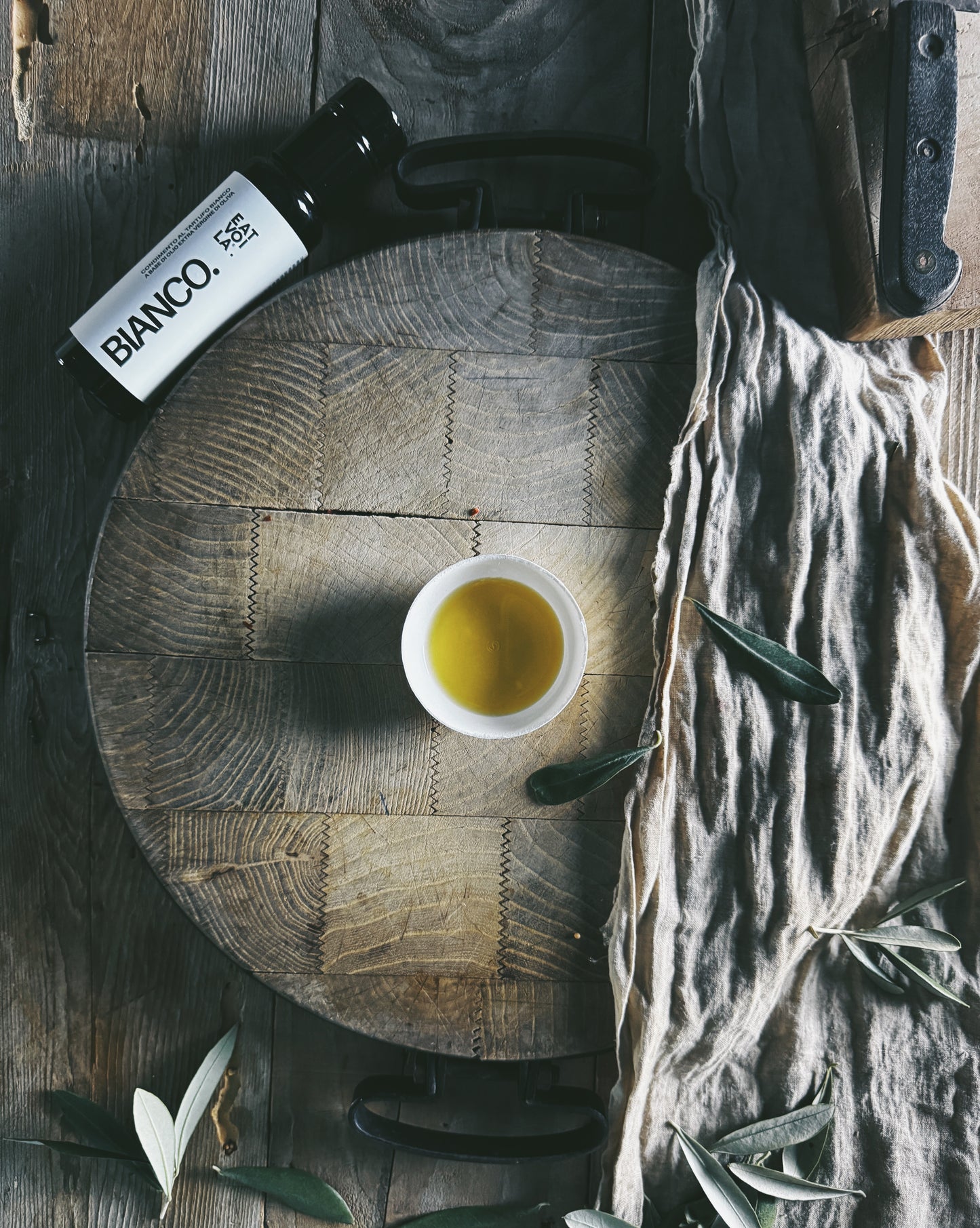 FOCOSO condimento a base di olio extravergine di oliva