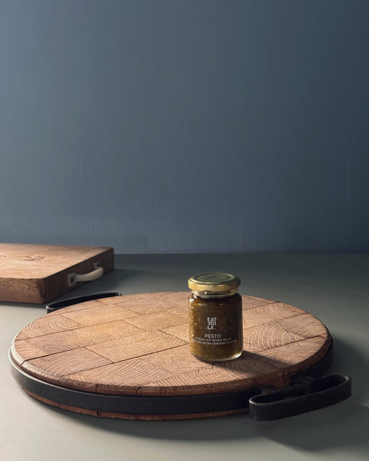 PESTO DI BASILICO  E TARTUFO NERO