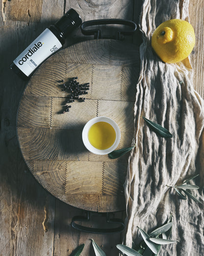 CORDIALE condimento a base di olio extravergine di oliva