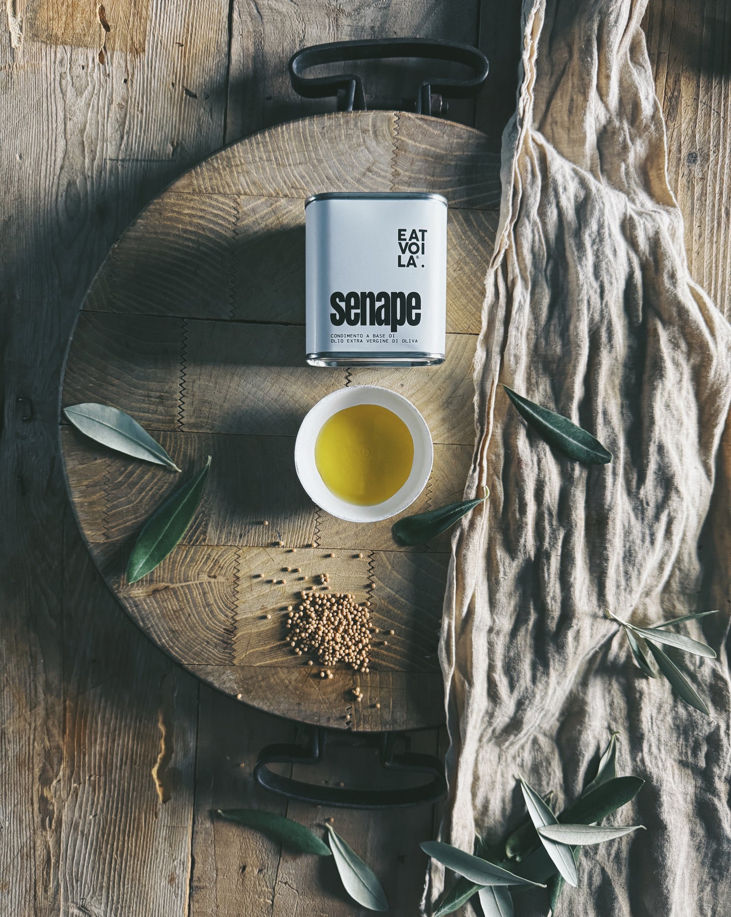 CONDIMENTO ALLA SENAPE a base di olio extravergine di oliva
