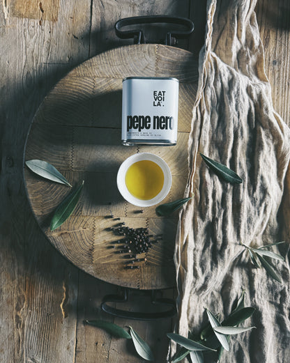 CONDIMENTO AL PEPE NERO a base di olio extravergine di oliva