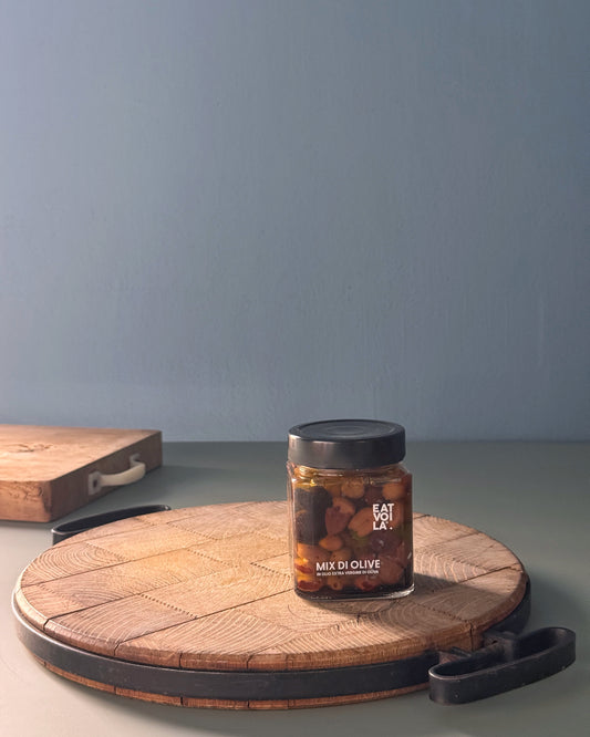 MIX OLIVE condite in olio extravergine di oliva