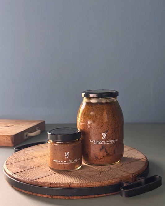 PATÈ DI OLIVE TAGGIASCHE in olio extravergine di oliva