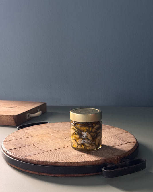 ZUCCHINE a rondelle in olio extravergine di oliva
