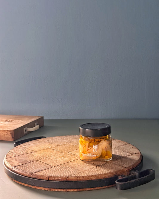 FINOCCHI, arancia candita e noci in olio extravergine di oliva