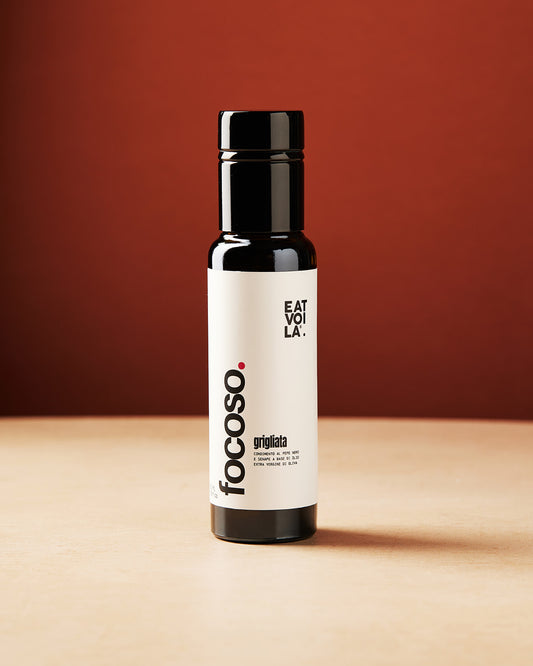 FOCOSO condimento a base di olio extravergine di oliva
