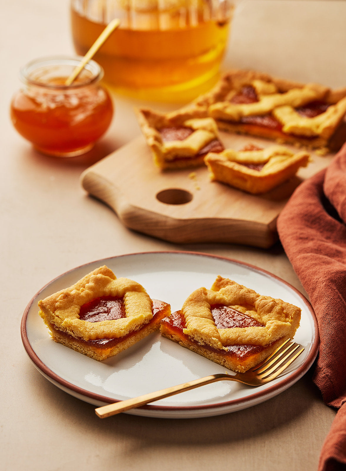 CROSTATA di MELIGA all'albicocca