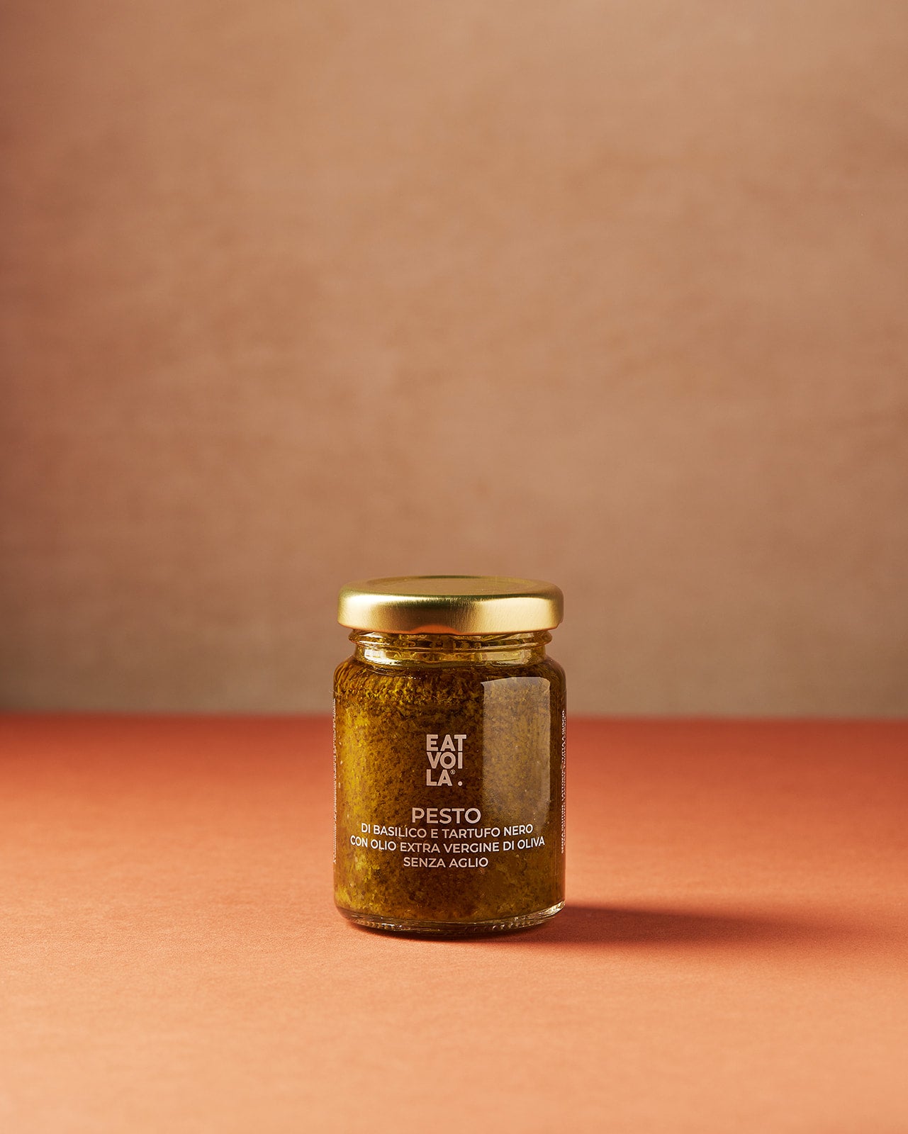 PESTO DI BASILICO  E TARTUFO NERO