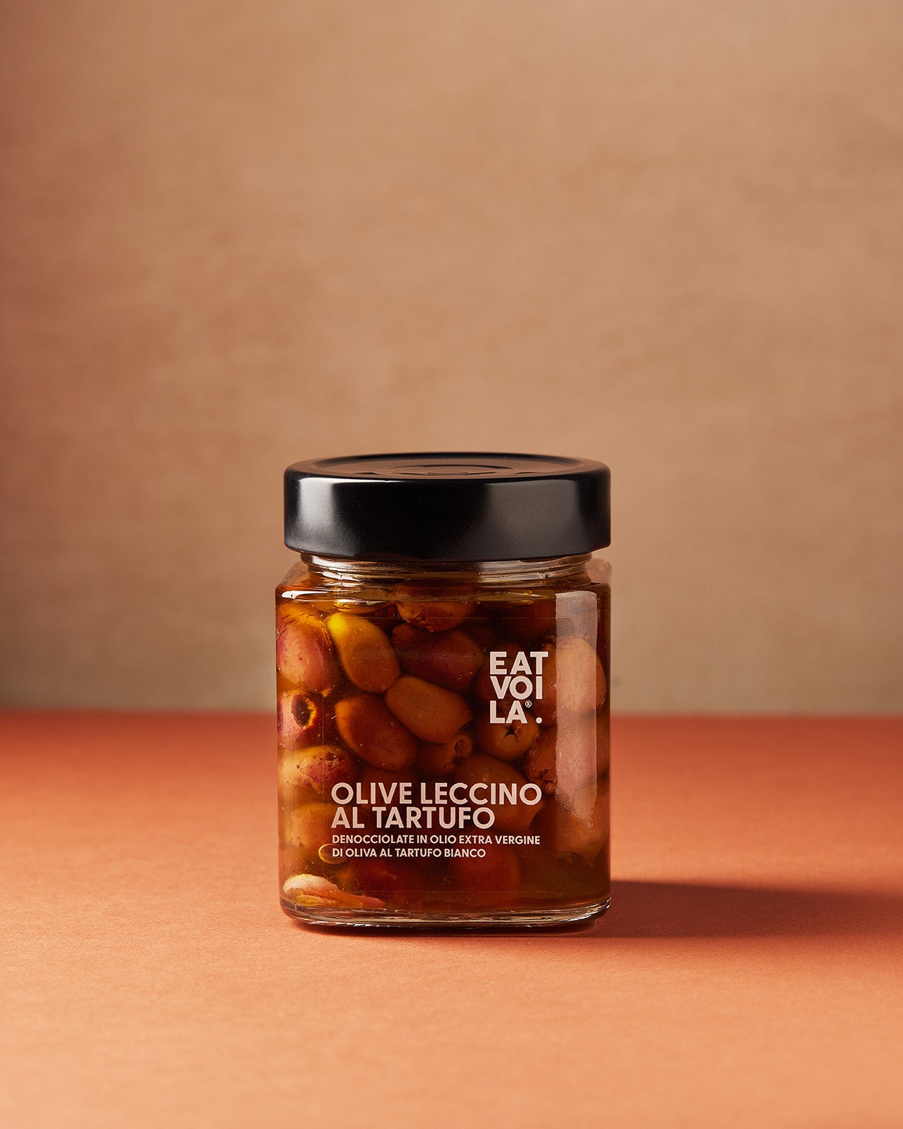 OLIVE NERE LECCINO AL TARTUFO BIANCO