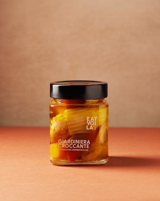 GIARDINIERA CROCCANTE in olio extravergine di oliva