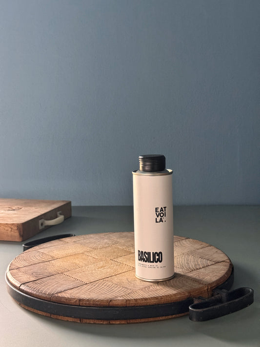 CONDIMENTO AL BASILICO a base di olio extra vergine di oliva