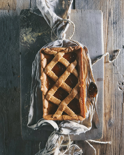 CROSTATA DI MELIGA all'albicocca