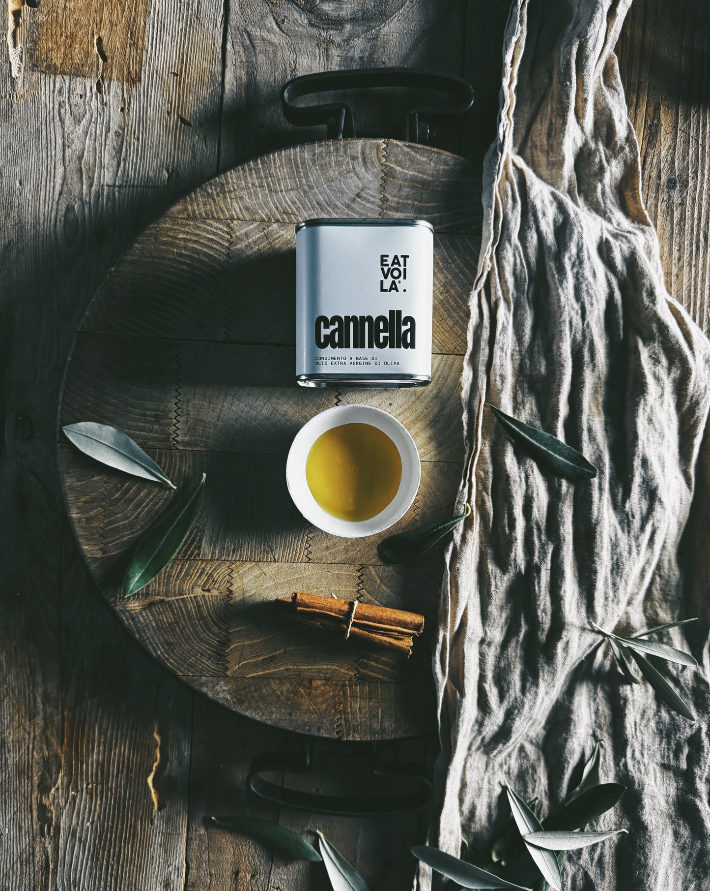 CONDIMENTO ALLA CANNELLA a base di olio extravergine di oliva