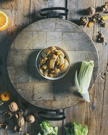 FINOCCHI, arancia candita e noci in olio extravergine di oliva